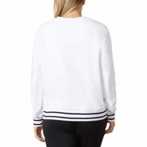 Fila Ladies Size L French Terry Crew Neck Sweatsh - Picture 3 of 3